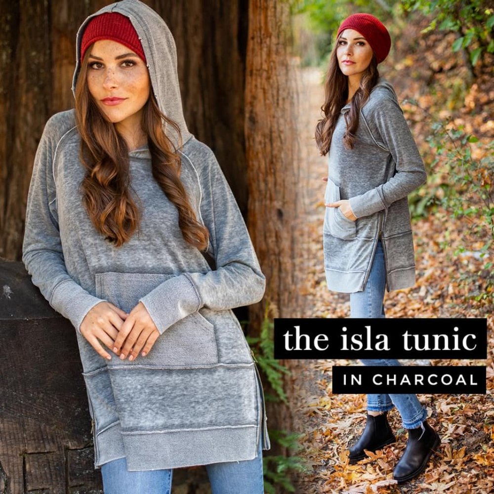 NWT Evy's Tree Isla in Charcoal
